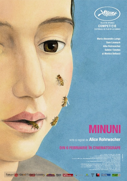 Le meraviglie - Romanian Movie Poster