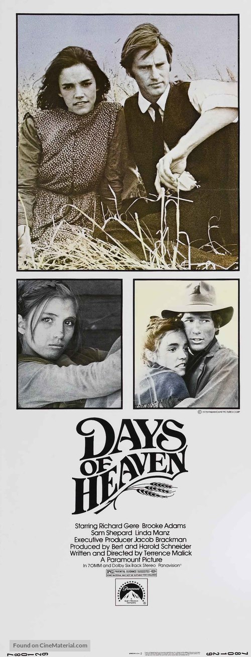 Days of Heaven - Movie Poster