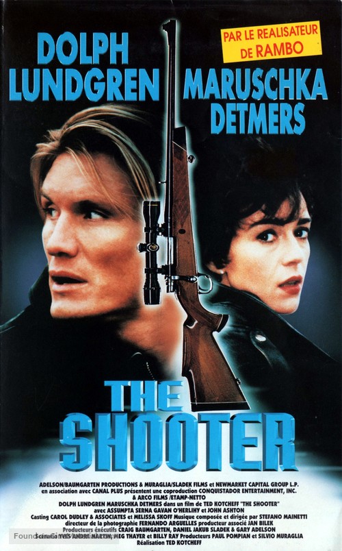 The Shooter - Belgian VHS movie cover