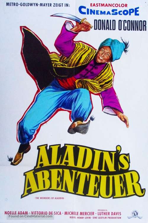 Le meraviglie di Aladino - German Movie Poster