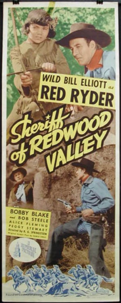 Sheriff of Redwood Valley - Movie Poster