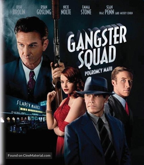 Gangster Squad - Polish Blu-Ray movie cover