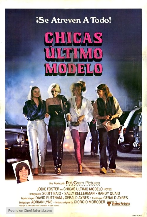 Foxes - Argentinian Movie Poster