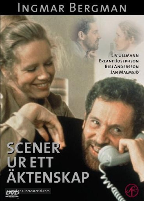 Scener ur ett &auml;ktenskap - Swedish DVD movie cover