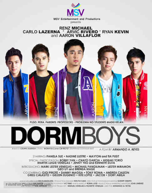 Dorm Boys - Philippine Movie Poster