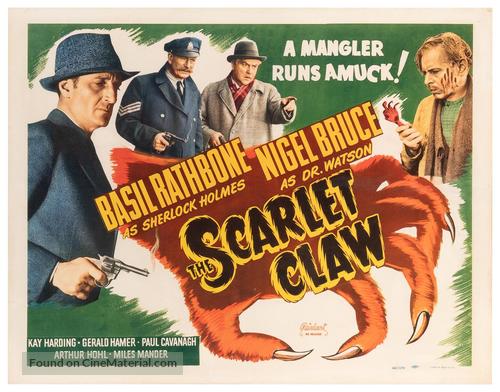 The Scarlet Claw - Movie Poster
