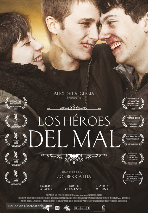 Los H&eacute;roes del Mal - Spanish Movie Poster