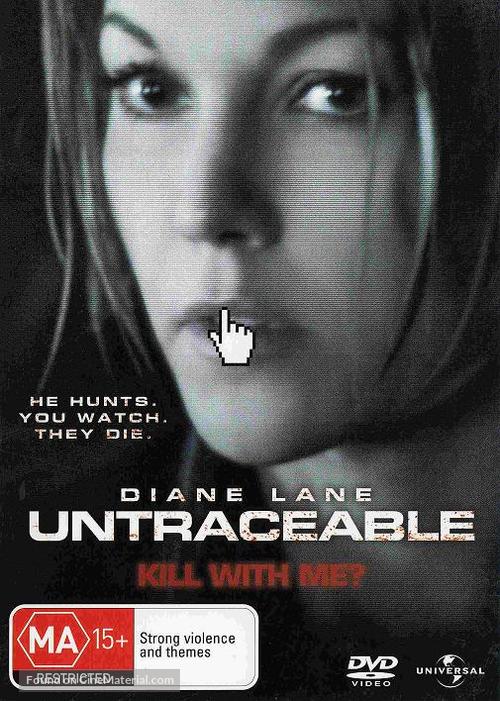 Untraceable - Australian DVD movie cover