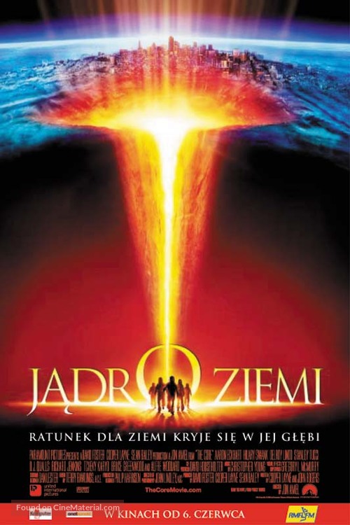 The Core - Polish Movie Poster
