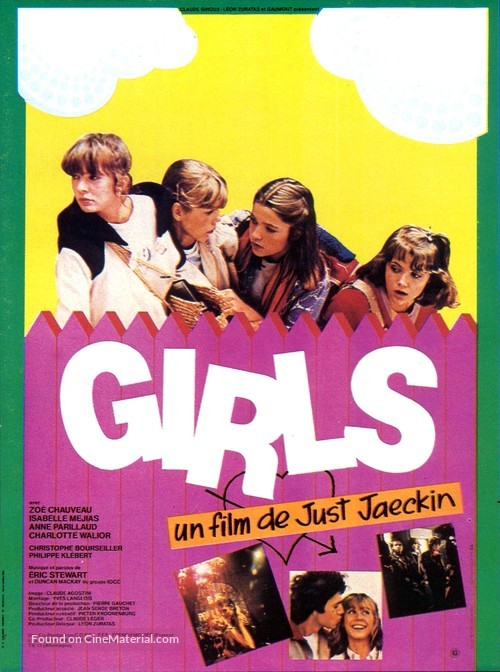 Girls - French Movie Poster