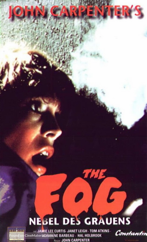 The Fog - German VHS movie cover