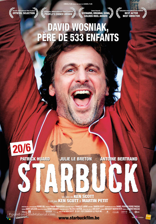 Starbuck - Belgian Movie Poster