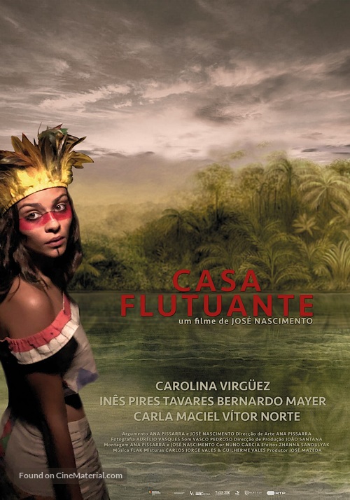 Casa Flutuante - Portuguese Movie Poster