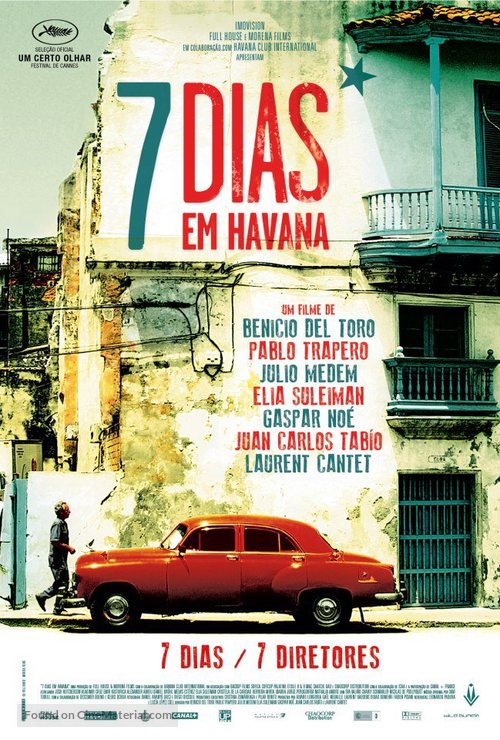 7 d&iacute;as en La Habana - Brazilian Movie Poster