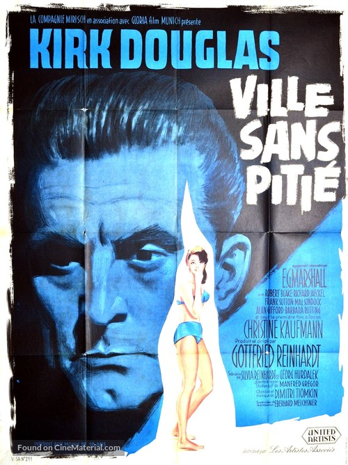 Town Without Pity - French Movie Poster