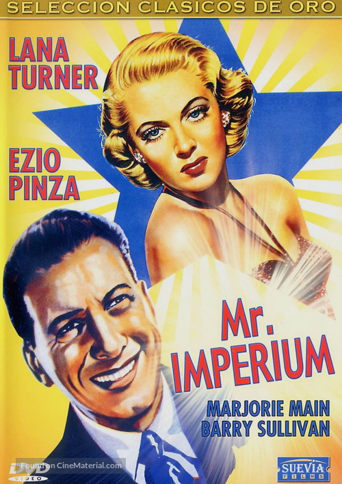 Mr. Imperium - Spanish DVD movie cover