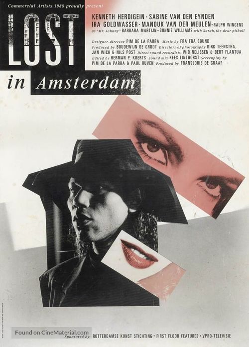 Lost in Amsterdam - Dutch Movie Poster