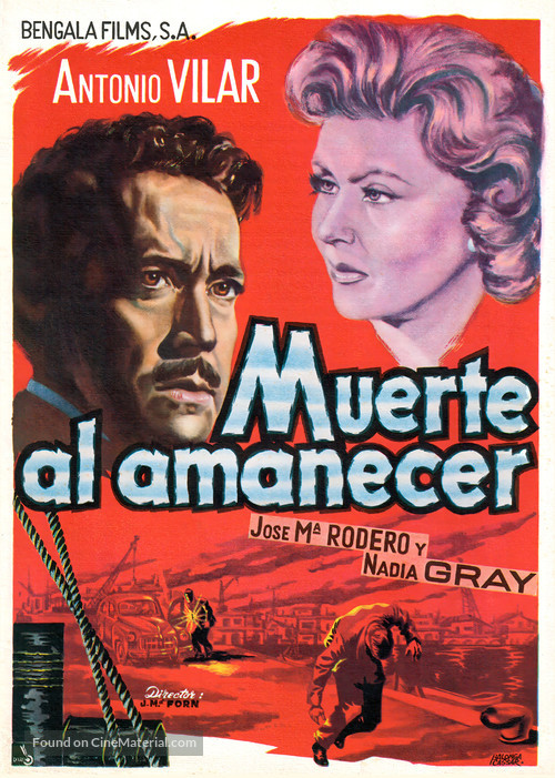 Muerte al amanecer - Spanish Movie Poster