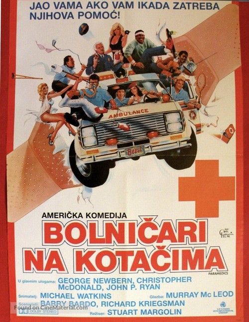 Paramedics - Czech Movie Poster