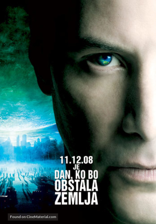 The Day the Earth Stood Still - Slovenian Movie Poster