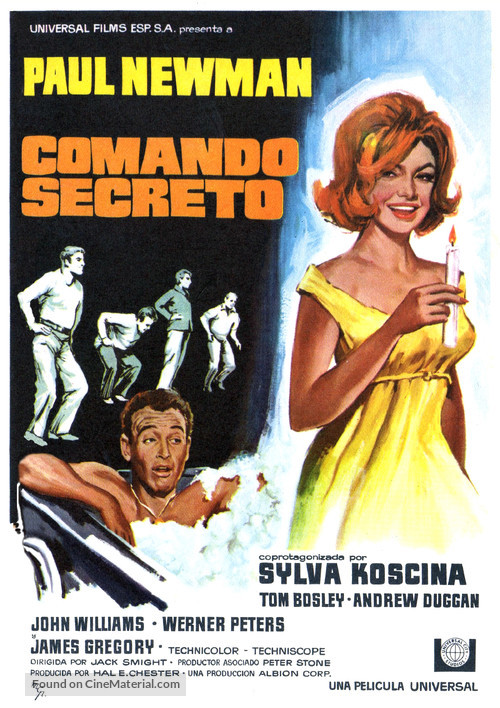 The Secret War of Harry Frigg - Spanish Movie Poster