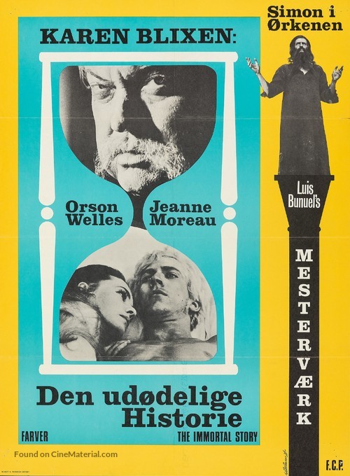 Histoire immortelle - Danish Movie Poster