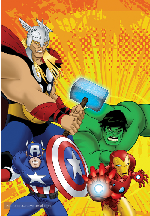 &quot;The Avengers: Earth&#039;s Mightiest Heroes&quot; - Key art