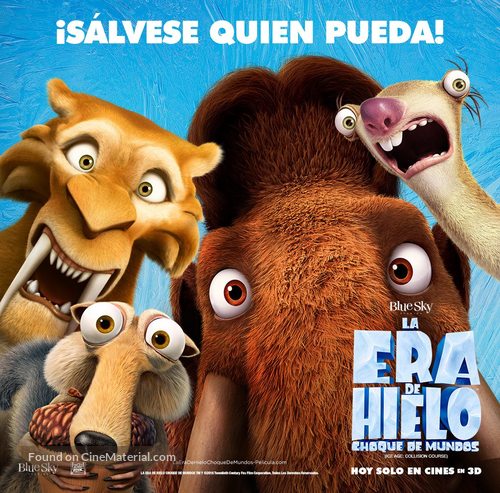 Ice Age: Collision Course - Argentinian Movie Poster