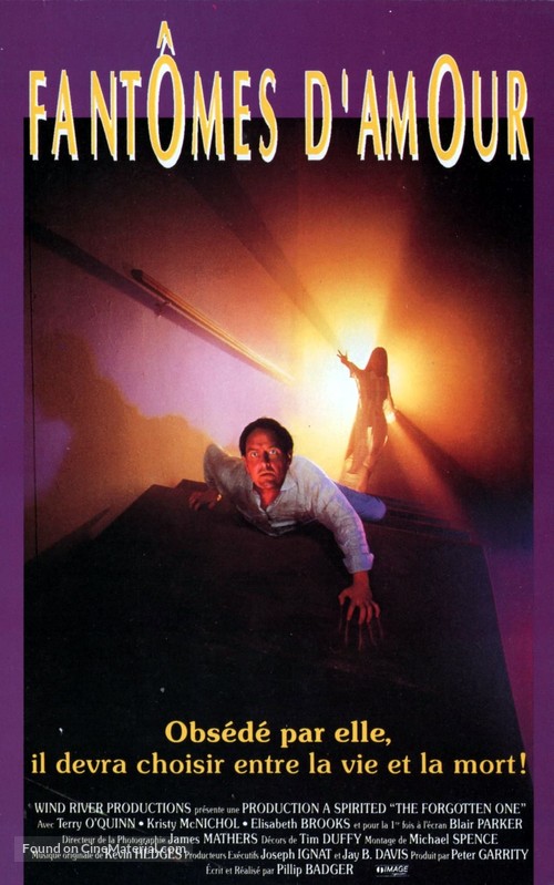 The Forgotten One - French VHS movie cover