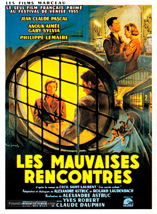 Les mauvaises rencontres - French Movie Poster