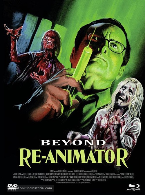 Beyond Re-Animator - Austrian Blu-Ray movie cover