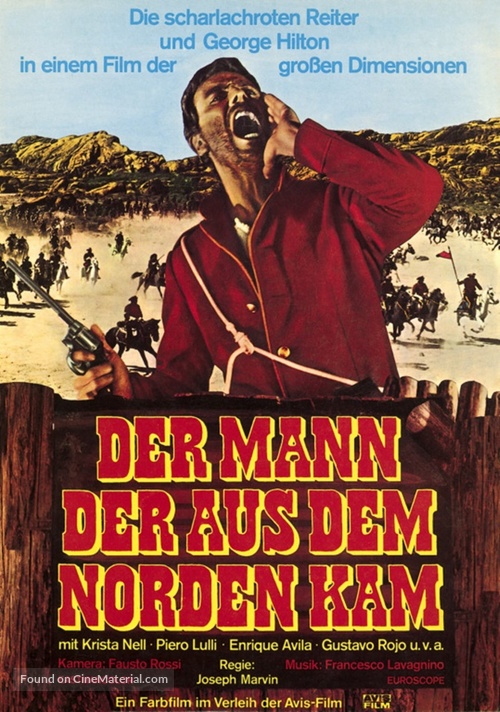 Frontera al sur - German Movie Poster