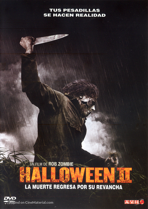 Halloween II - Argentinian Movie Cover