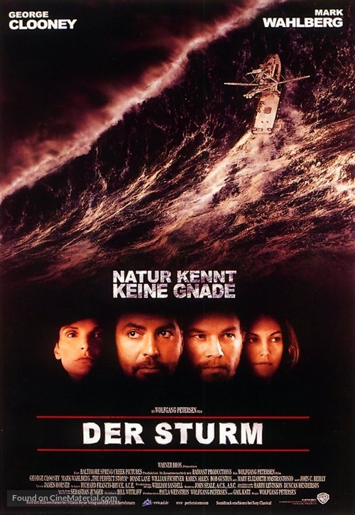 The Perfect Storm - German Movie Poster