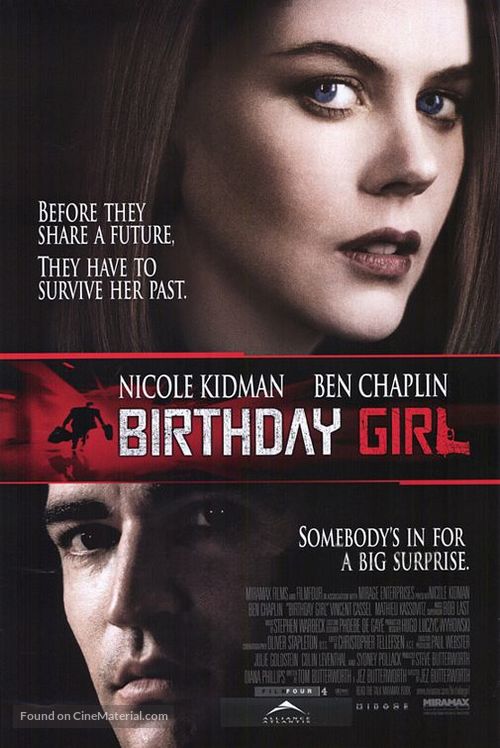 Birthday Girl - Canadian Movie Poster