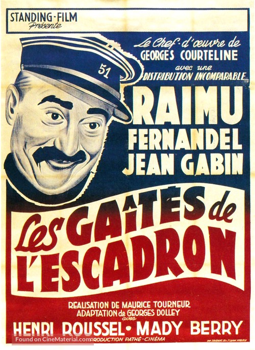Les gaiet&eacute;s de l&#039;escadron - French Movie Poster