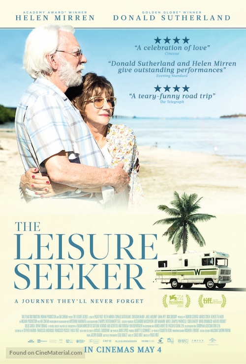 The Leisure Seeker - British Movie Poster