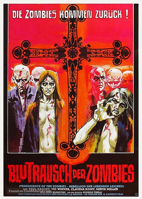 La rebeli&oacute;n de las muertas - German Movie Poster