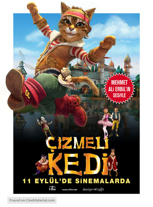 La v&eacute;ritable histoire du Chat Bott&eacute; - Turkish Movie Poster