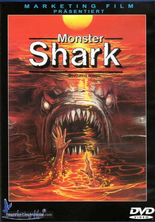 Shark: Rosso nell&#039;oceano - German DVD movie cover