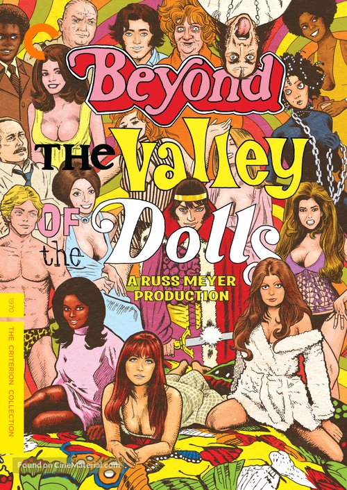 Beyond the Valley of the Dolls - DVD movie cover