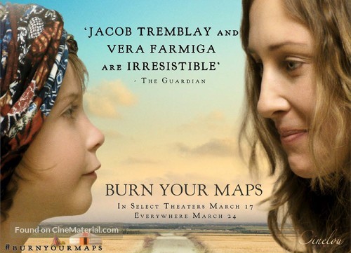 Burn Your Maps - British Movie Poster