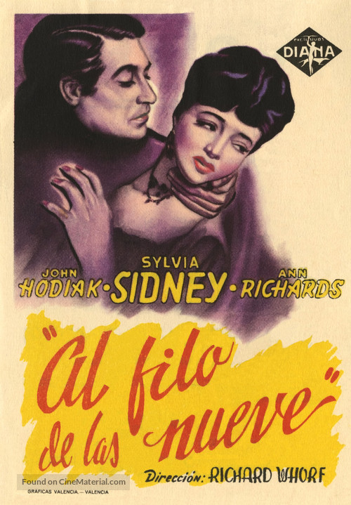 Love from a Stranger - Spanish Movie Poster