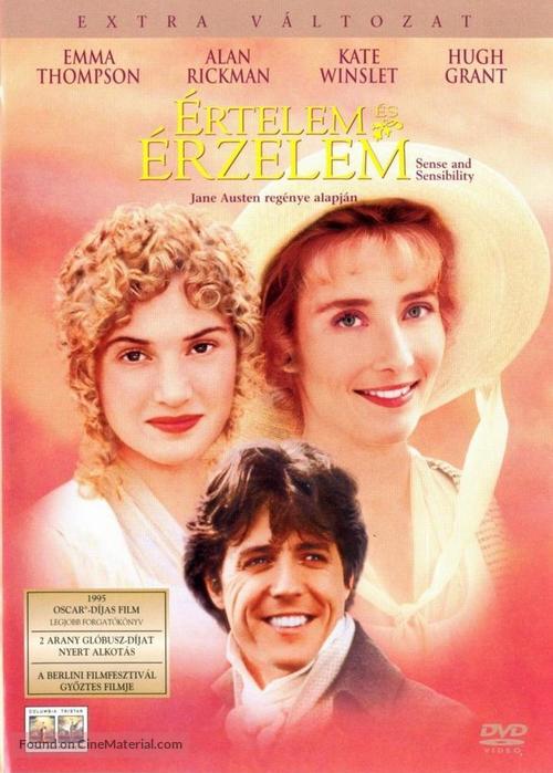 Sense and Sensibility - Hungarian DVD movie cover