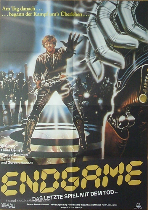 Endgame - Bronx lotta finale - German Movie Poster