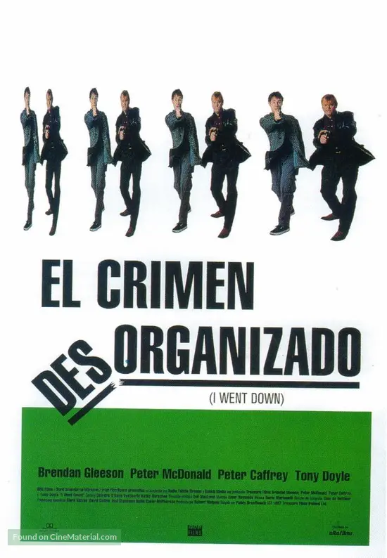 I Went Down (1997) Spanish movie poster
