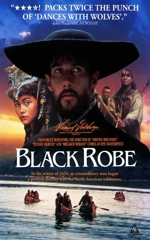 Black Robe (1991) dvd movie cover