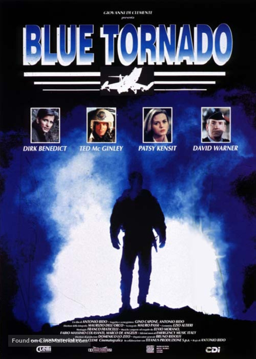 Blue Tornado - Italian Movie Poster