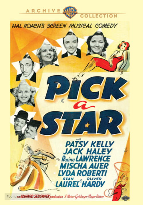 Pick a Star - DVD movie cover