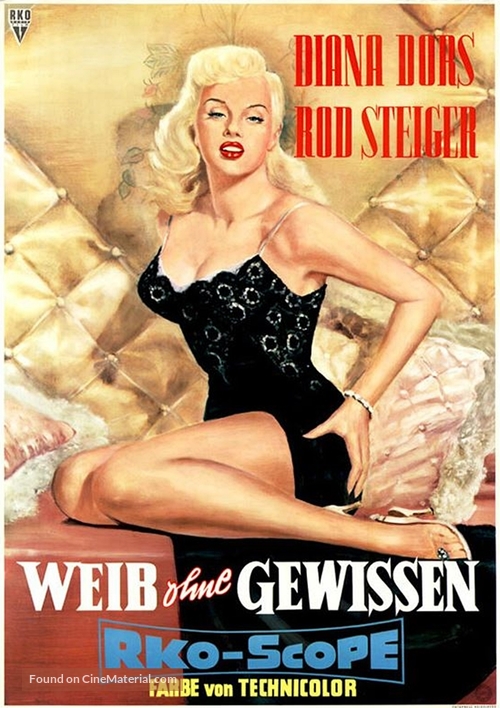 The Unholy Wife - German Movie Poster